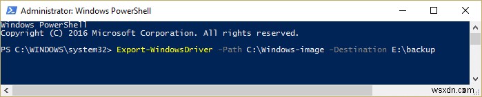 Cách xuất trình điều khiển bằng PowerShell