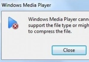 Sửa lỗi không thể phát tệp MOV trên Windows Media Player 