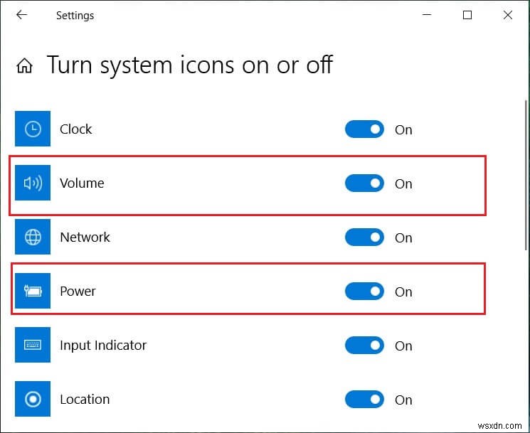 Sửa biểu tượng hệ thống bị thiếu trên Thanh tác vụ Windows
