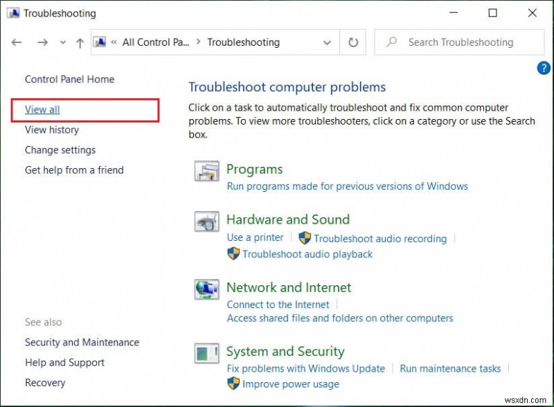 Khắc phục sự cố tìm kiếm không hoạt động trong Windows 10 