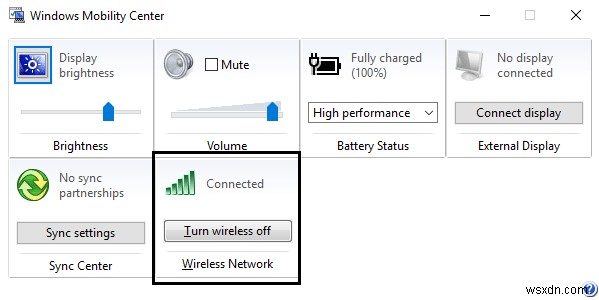 Khắc phục biểu tượng WiFi chuyển sang màu xám trong Windows 10 