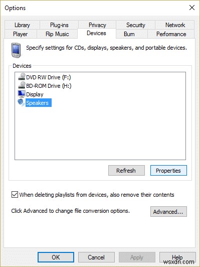 Khắc phục sự cố Windows Media Player không thể phát tệp 