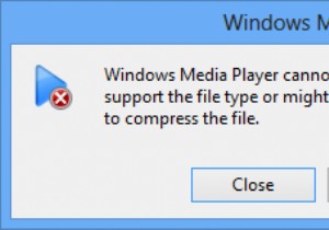 Khắc phục sự cố Windows Media Player không thể phát tệp 