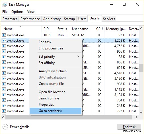 Khắc phục tình trạng sử dụng CPU cao bằng svchost.exe (netsvcs) 