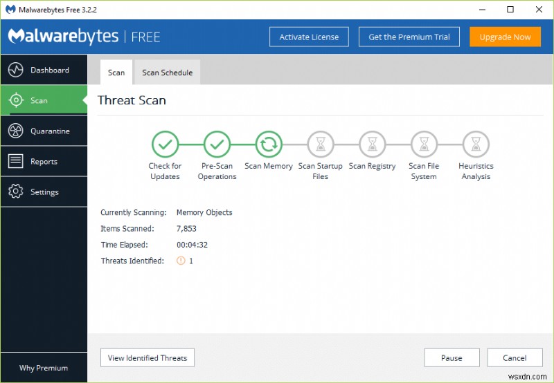 Cách sử dụng Malwarebytes Anti-Malware để loại bỏ Phần mềm độc hại 