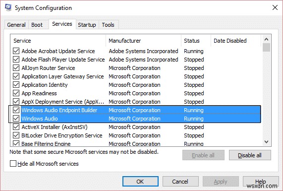 Khắc phục sự cố âm thanh Cập nhật Windows 10 Creators 