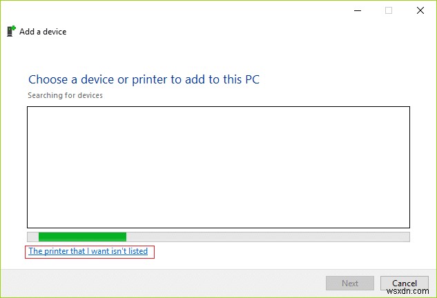 Windows không thể kết nối với máy in [SOLVED] 