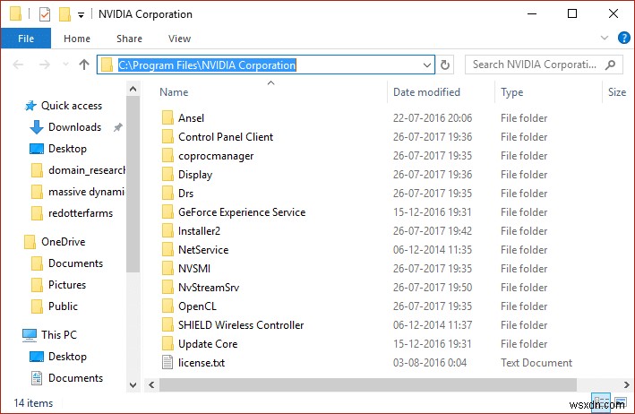 Lỗi trình cài đặt NVIDIA không thành công trên Windows 10 [SOLVED] 
