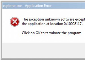 Khắc phục Lỗi phần mềm không xác định ngoại lệ (0x40000015) xảy ra trong ứng dụng 