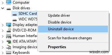 Sửa thẻ SD không được PC nhận dạng 