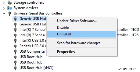Khắc phục mã lỗi USB không hoạt động 39 