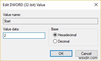 Khắc phục lỗi không thể khởi động dịch vụ của Bộ bảo vệ Windows 0x80070422 