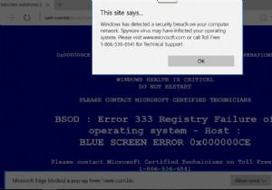 Xóa cảnh báo vi-rút giả mạo khỏi Microsoft Edge 