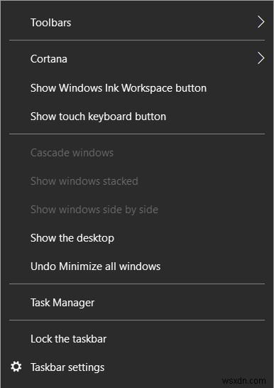 Tắt nút Task View trong Windows 10 