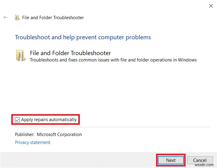 Khắc phục mã lỗi 0x80004005:Lỗi không xác định trong Windows 10 