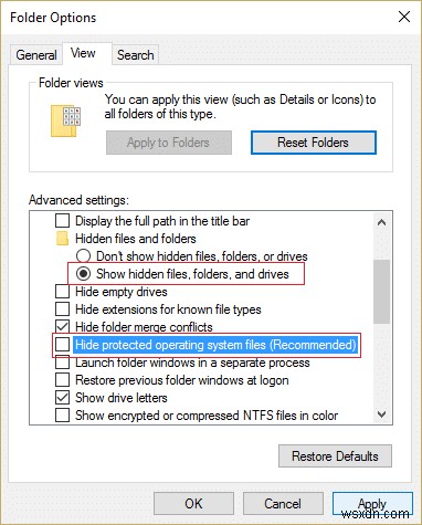 Xóa công cụ quản trị trong Windows 10 