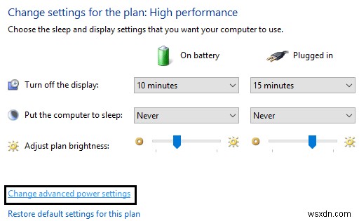 Thay đổi mức pin quan trọng trên Windows 10 