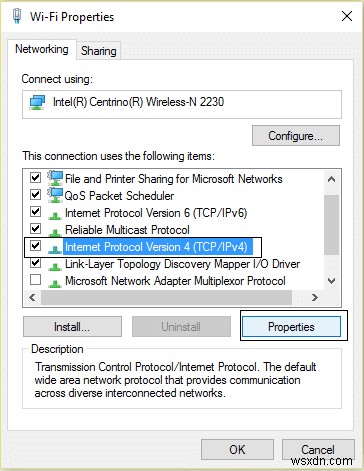 Sửa lỗi DHCP không được bật cho WiFi trong Windows 10 