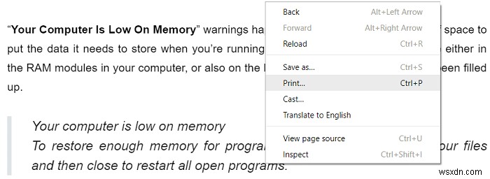 [SOLVED] Microsoft Print to PDF không hoạt động 