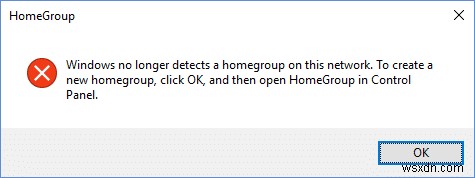 Windows không thể thiết lập Nhóm nhà trên máy tính này [SOLVED] 
