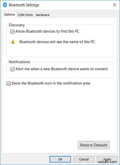 Khắc phục sự cố Bluetooth không hoạt động sau khi cập nhật Windows 10 Creators 