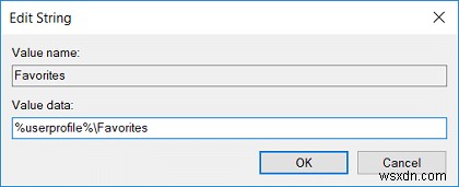 Sửa lỗi Mục yêu thích bị thiếu trong Internet Explorer trên Windows 10 