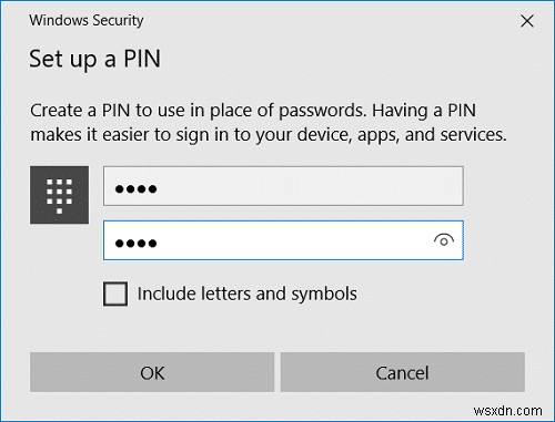 Cách thêm mã PIN vào tài khoản của bạn trong Windows 10
