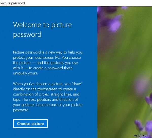 Cách thêm mật khẩu ảnh trong Windows 10