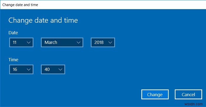 4 cách để thay đổi ngày và giờ trong Windows 10 