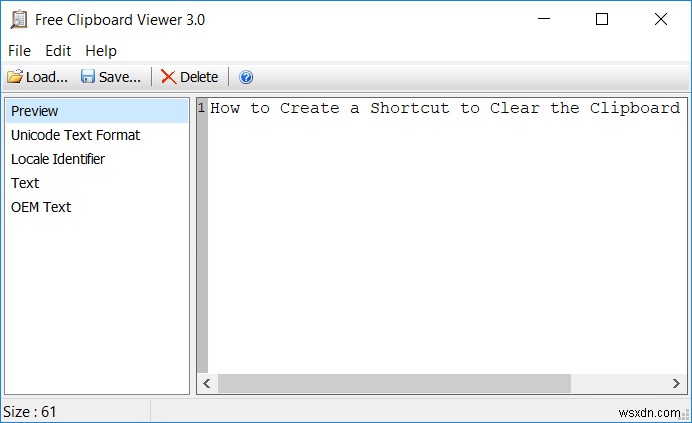 Cách tạo lối tắt để xóa khay nhớ tạm trong Windows 10 