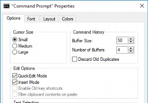 Bật hoặc tắt Bảng điều khiển kế thừa cho Command Prompt và PowerShell trong Windows 10 