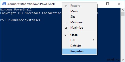 Bật hoặc tắt Bảng điều khiển kế thừa cho Command Prompt và PowerShell trong Windows 10 