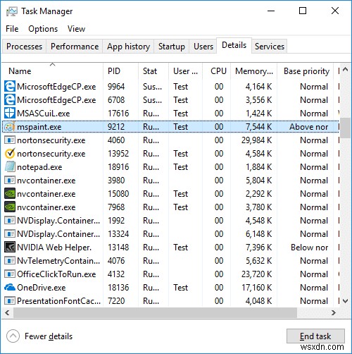 Cách thay đổi mức độ ưu tiên của quá trình CPU trong Windows 10