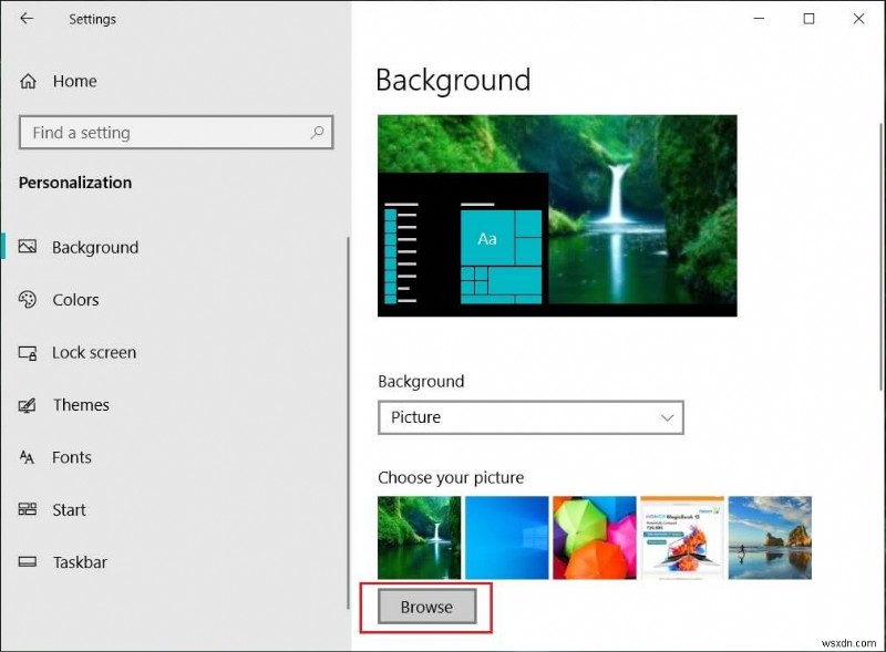 Cách thay đổi hình nền màn hình trong Windows 10 