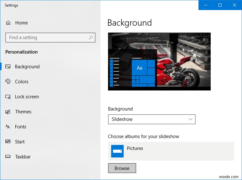Cách thay đổi hình nền màn hình trong Windows 10 