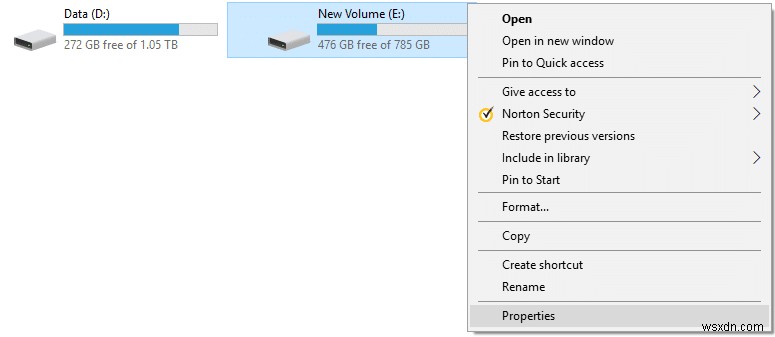 Bật hoặc tắt Hạn ngạch đĩa trong Windows 10 