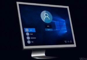Cách bật hoặc tắt tính năng chuyển đổi người dùng nhanh trong Windows 10 