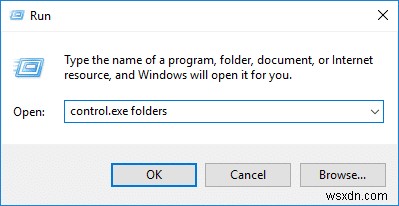 Cách mở tùy chọn thư mục trong Windows 10 