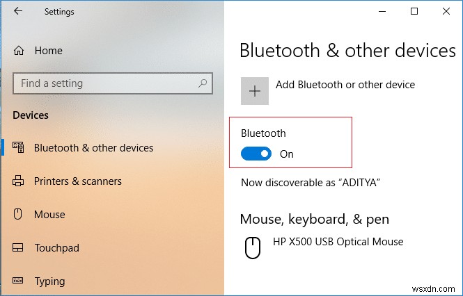 Khắc phục sự cố không thể tắt Bluetooth trên Windows 10 