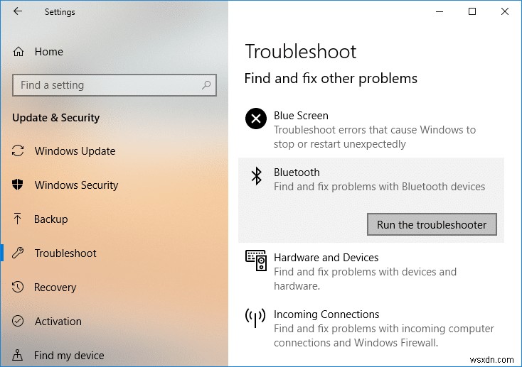 Khắc phục sự cố không thể tắt Bluetooth trên Windows 10 