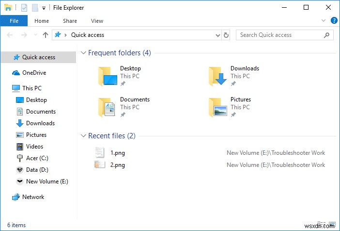 Tắt các mục gần đây và địa điểm thường xuyên trong Windows 10 