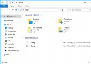 Tắt các mục gần đây và địa điểm thường xuyên trong Windows 10 
