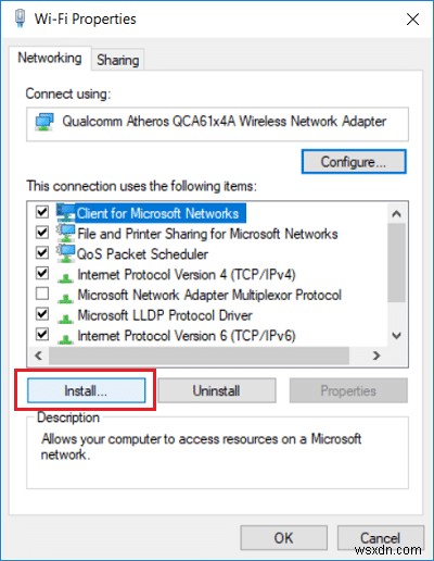 Khắc phục sự cố kết nối IPv6 Không có truy cập Internet trên Windows 10 
