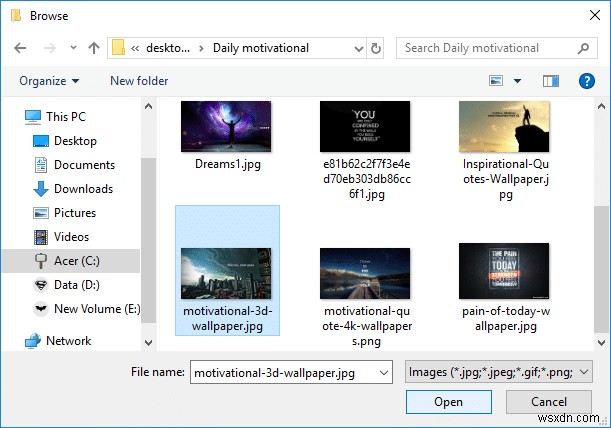 Cách thay đổi ảnh thư mục trong Windows 10 