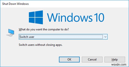 6 cách chuyển đổi người dùng trong Windows 10 