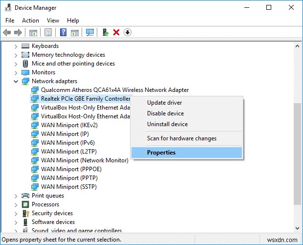 Khắc phục sự cố Ethernet không hoạt động trong Windows 10 [SOLVED] 