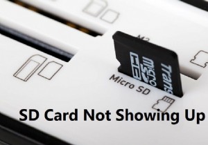 5 cách để sửa thẻ SD không hiển thị hoặc hoạt động 