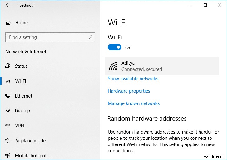 Khắc phục sự cố WiFi không hoạt động trong Windows 10 [Hoạt động 100%] 