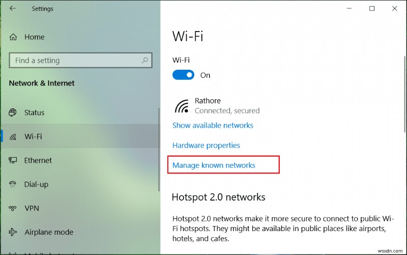 Khắc phục sự cố WiFi không hoạt động trong Windows 10 [Hoạt động 100%] 
