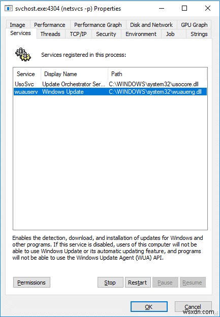 Sửa máy chủ dịch vụ:Hệ thống cục bộ (svchost.exe) Sử dụng CPU và đĩa cao 